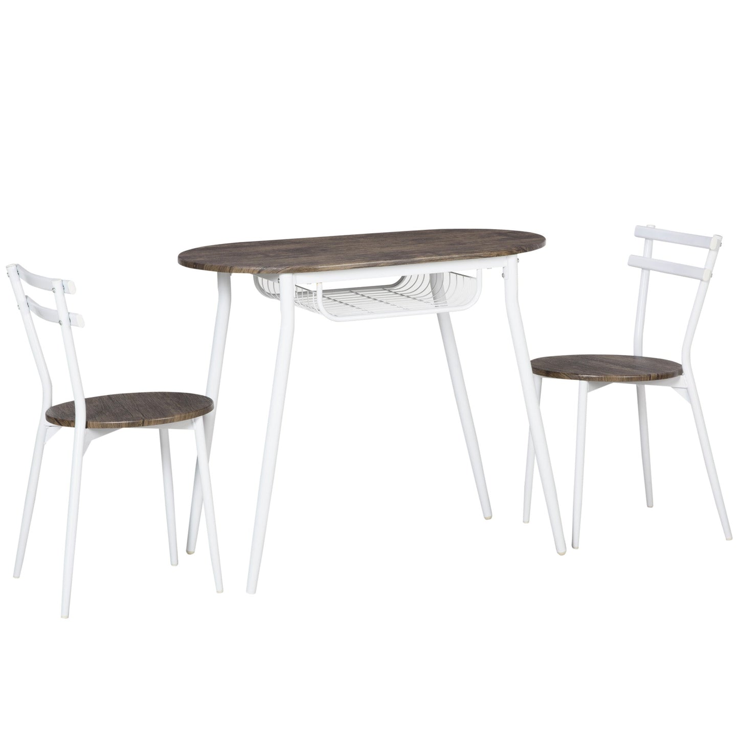 3-Piece Dining Table and Chairs Set