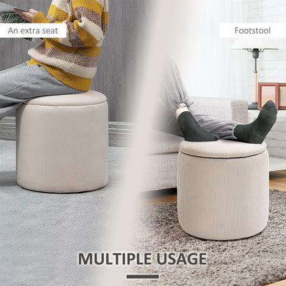 Modern Storage Ottoman with Removable Lid