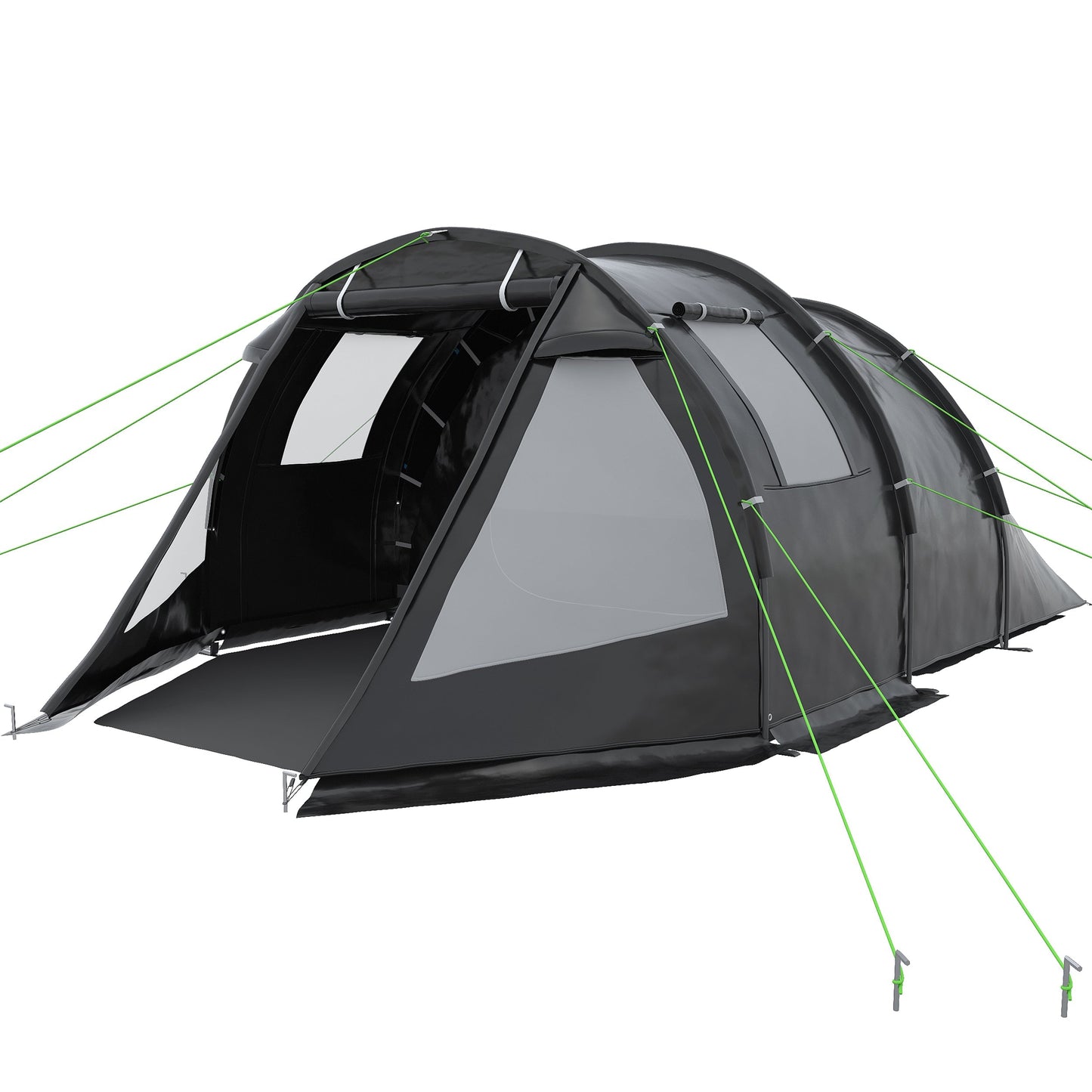 Outsunny 3-4 Man Tunnel Tent