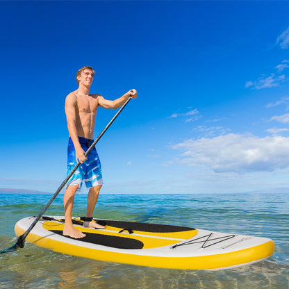 Outsunny 10' X 30" X 6" Inflatable Stand Up Paddle Board