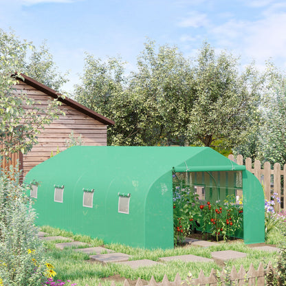 Walk in Polytunnel Greenhouse