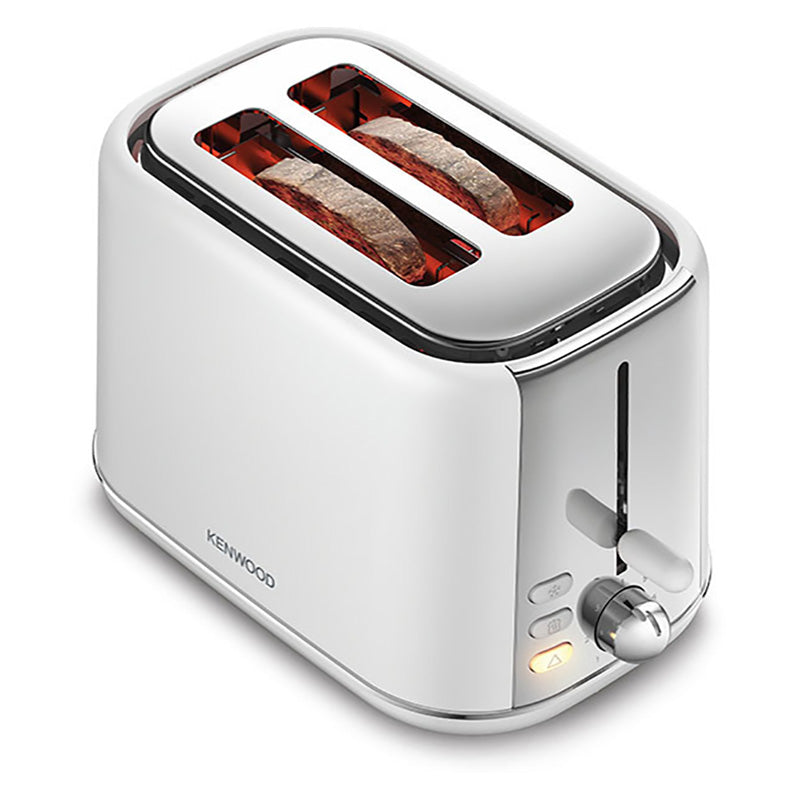 Kenwood Abbey Lux Kitchen Toaster By Kenwood - 2 Slice White and Silver