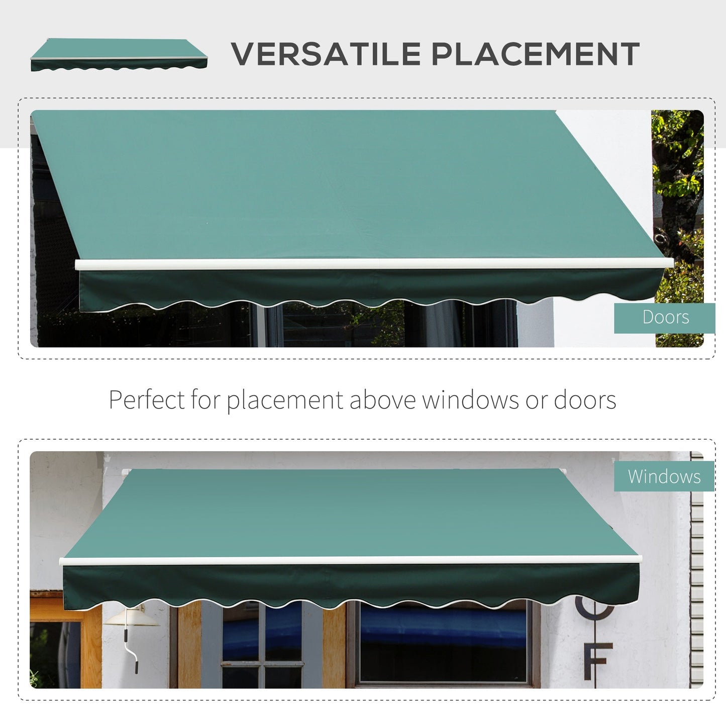 Manual Retractable Awning