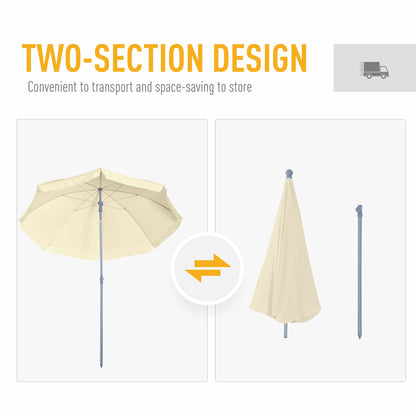 2.2m Beach Umbrella