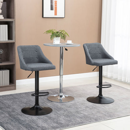 Modern Adjustable Bar Stools Set of 2