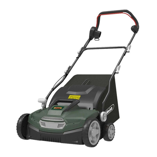 Webb Lawn Scarifier And Rake 2 In 1 Electric