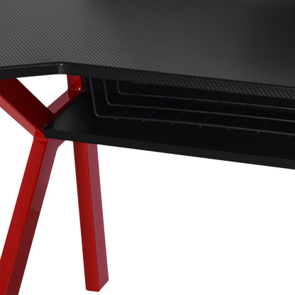 Gaming Desk Computer Table with Monitor Stand