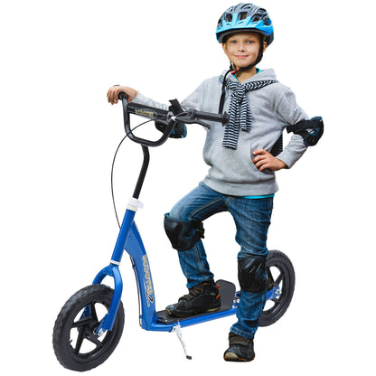 Teen Push Scooter Kids Children Stunt Scooter Bike Bicycle Ride On 12" EVA Tyres