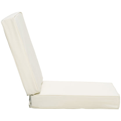 Replacement Seat and Back Cushion Set - Cream White