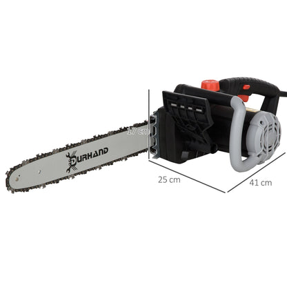 1600W Electric 40cm Chainsaw With Double Brake & Auto Chain Lubrication by Durhand