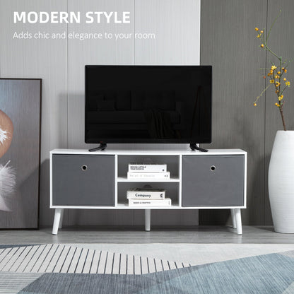 Homcom Fabric Drawer TV Stand