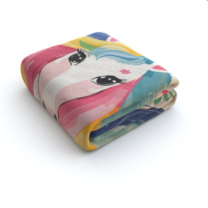 Unicorn Magic Polar Fleece Blanket