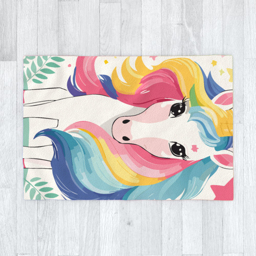 Unicorn Magic Polar Fleece Blanket