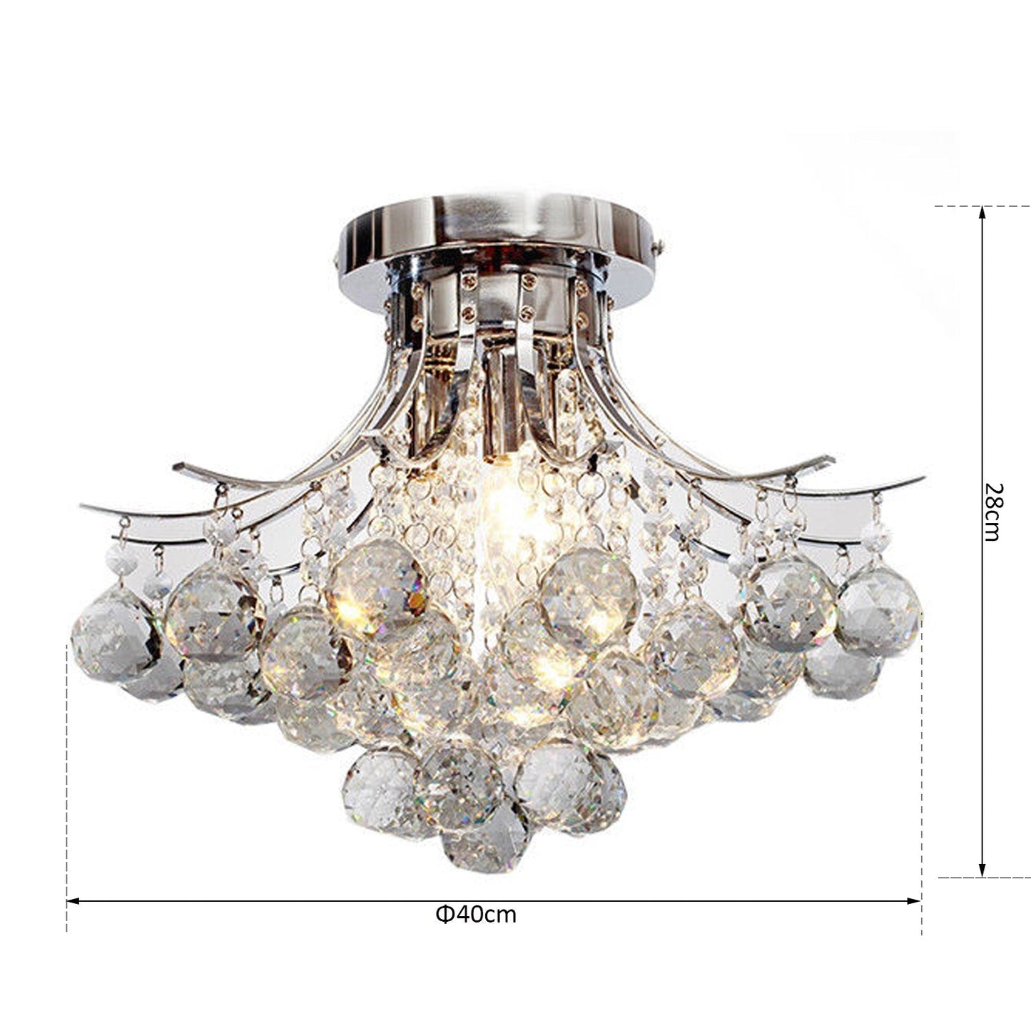 Modern K9 Crystal Ceiling Lighting Chandelier