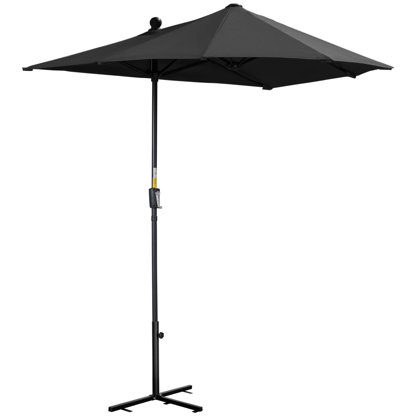 2m Half-Cut Garden Parasol