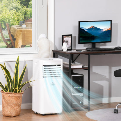 A Rated 9,000 BTU Portable Air Conditioner With Remote & 24 Hour Timer