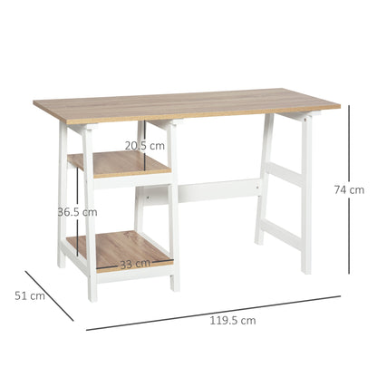 compact Writing Table w/Shelf