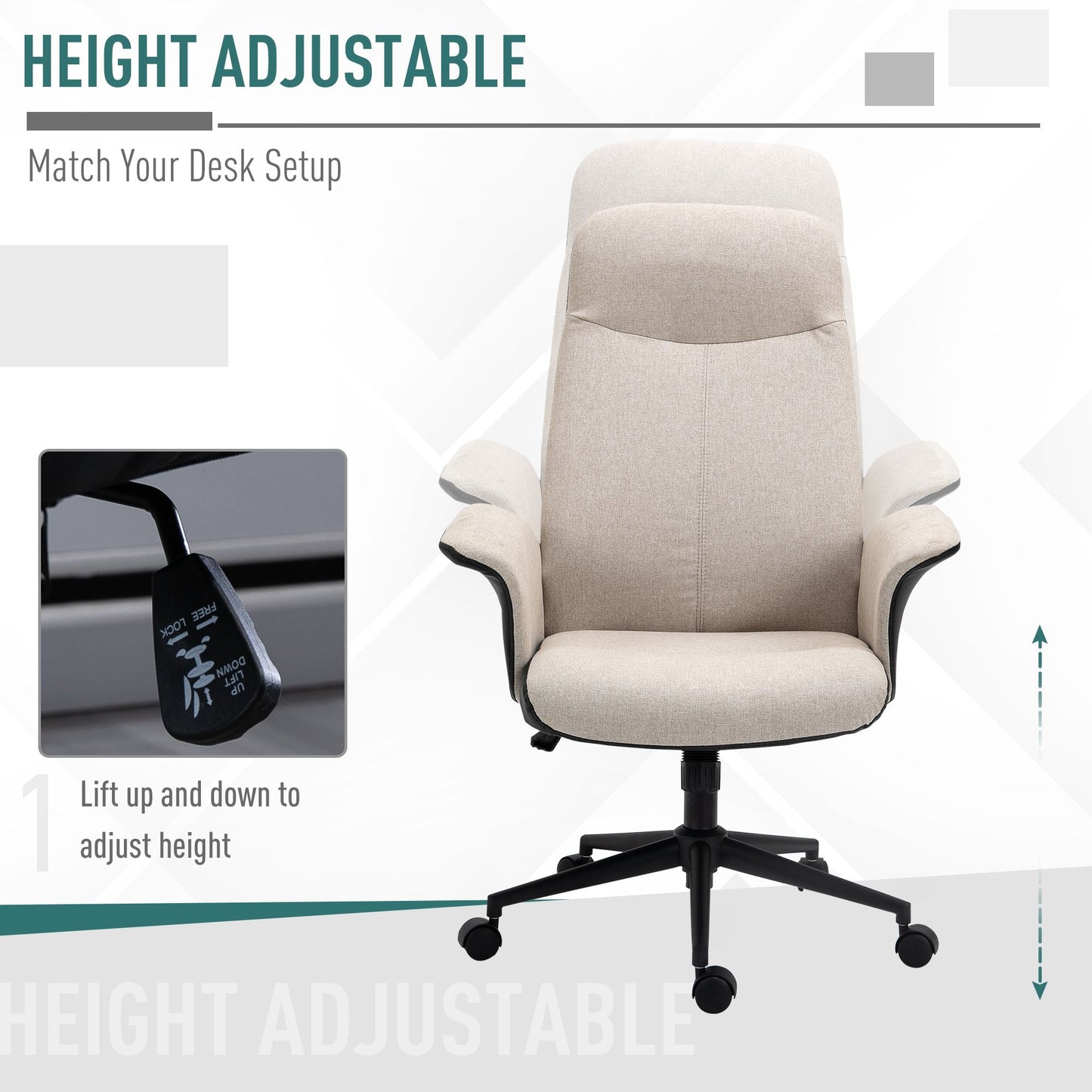 Vinsetto High Back Office Chair