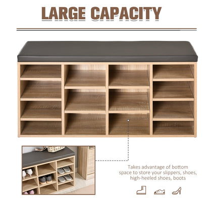 14-Shelf Shoe Storage Unit