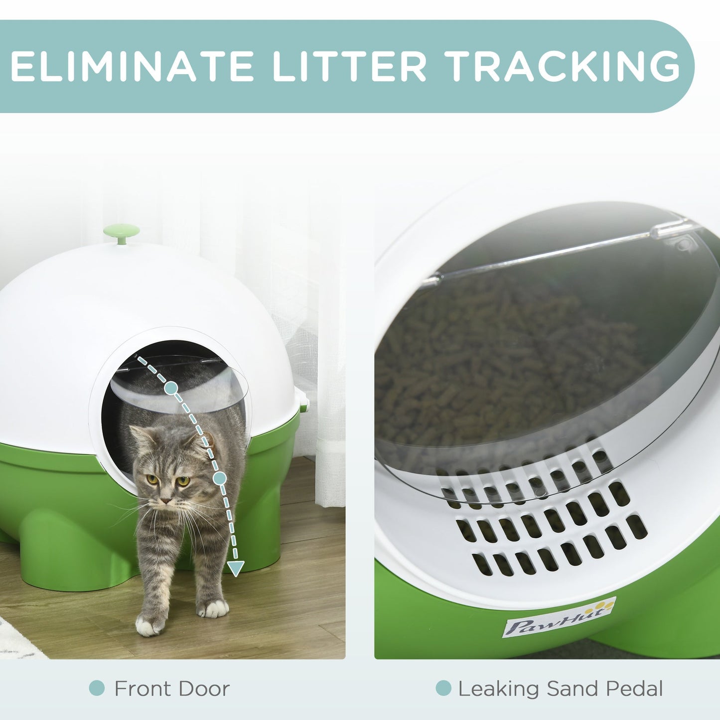 PawHut Large Cat Litter Box