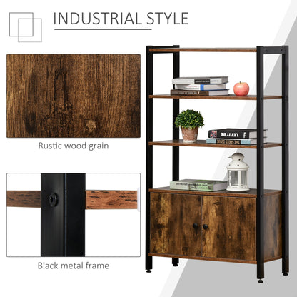 Industrial-Style Shelving Unit