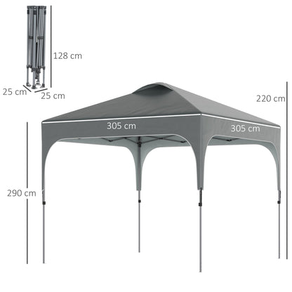 Outsunny 3 x 3M Pop Up Gazebo