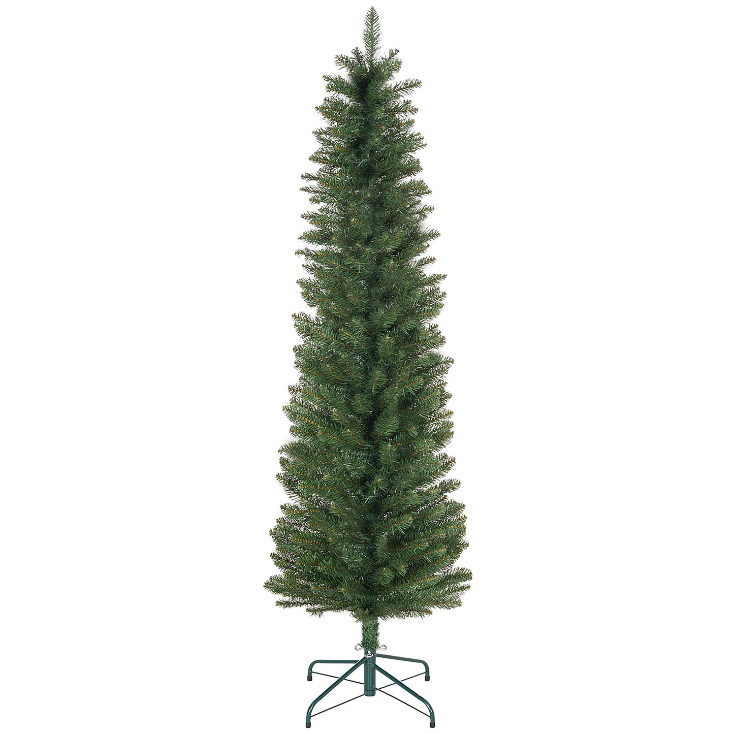 6ft Slim Christmas Tree Artificial -  329 Tips