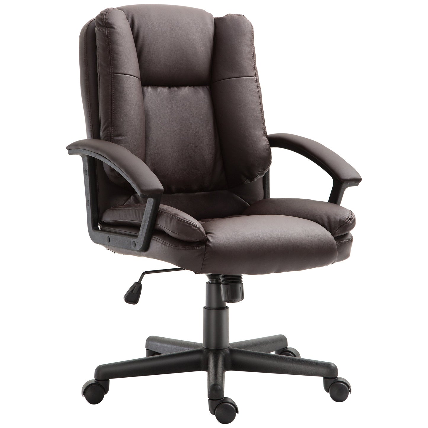 PU Leather Executive Office Chair-Brown