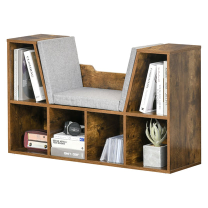 Six-Compartment Bookcase