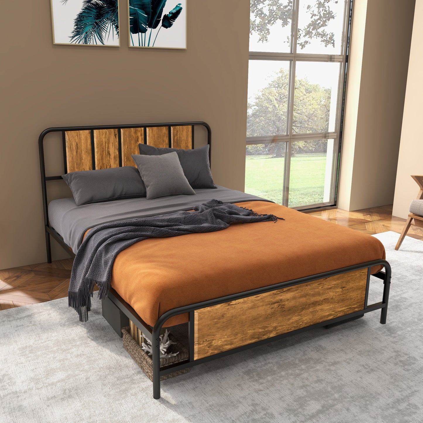 31cm King Size Bed Frame