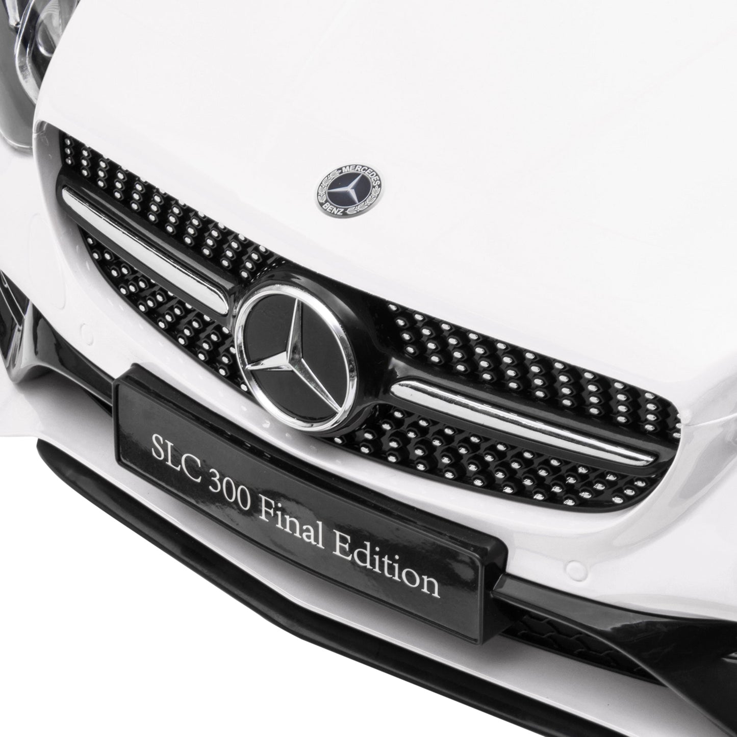 Mercedes Benz SLC 300 Ride On Electric Car With Parent Remote 3 To 6 Years White by Aiyaplay