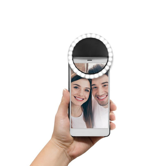 Intempo Clip On Phone Selfie Light Round