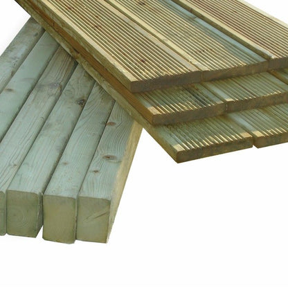 Shire Decking Kit 2.4m x 3.6m with 28mm Boards