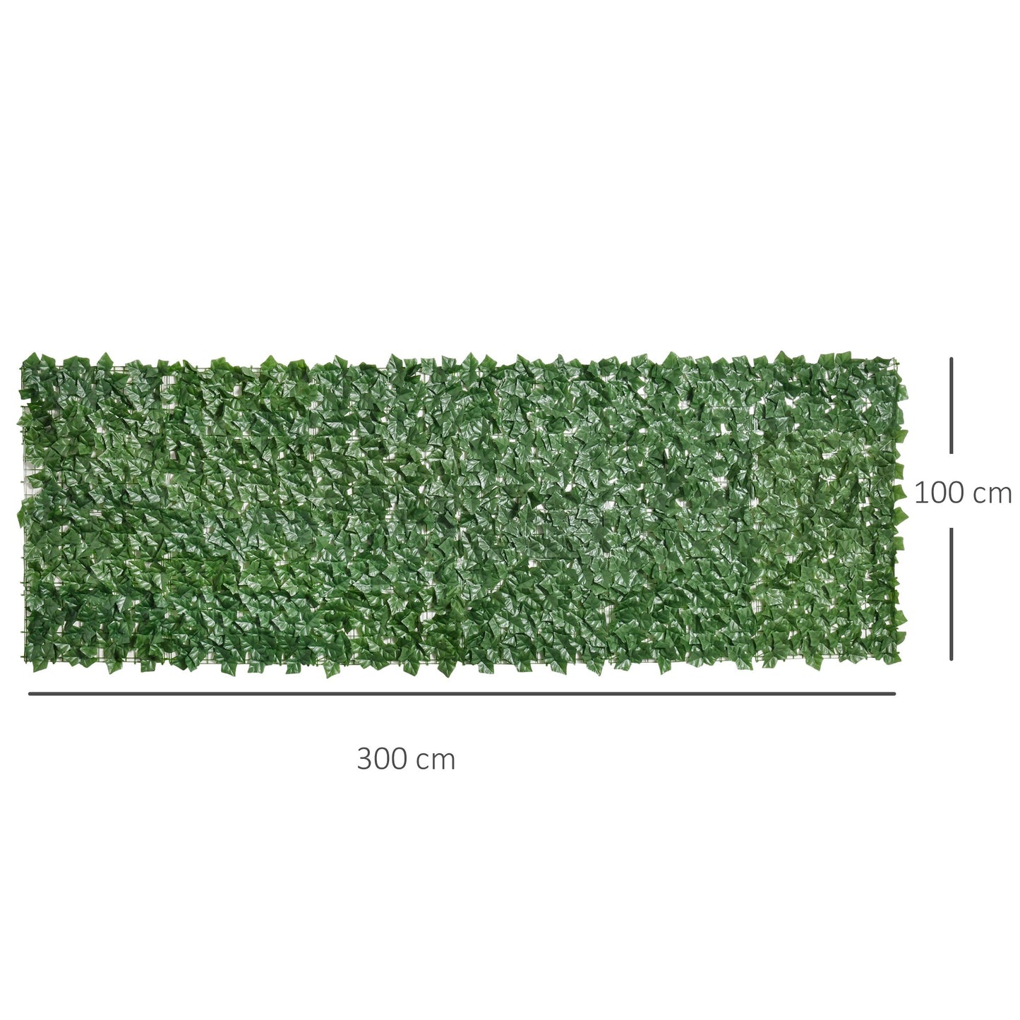 Artificial Leaf Fence Panel for Garden Outdoor Indoor Decor