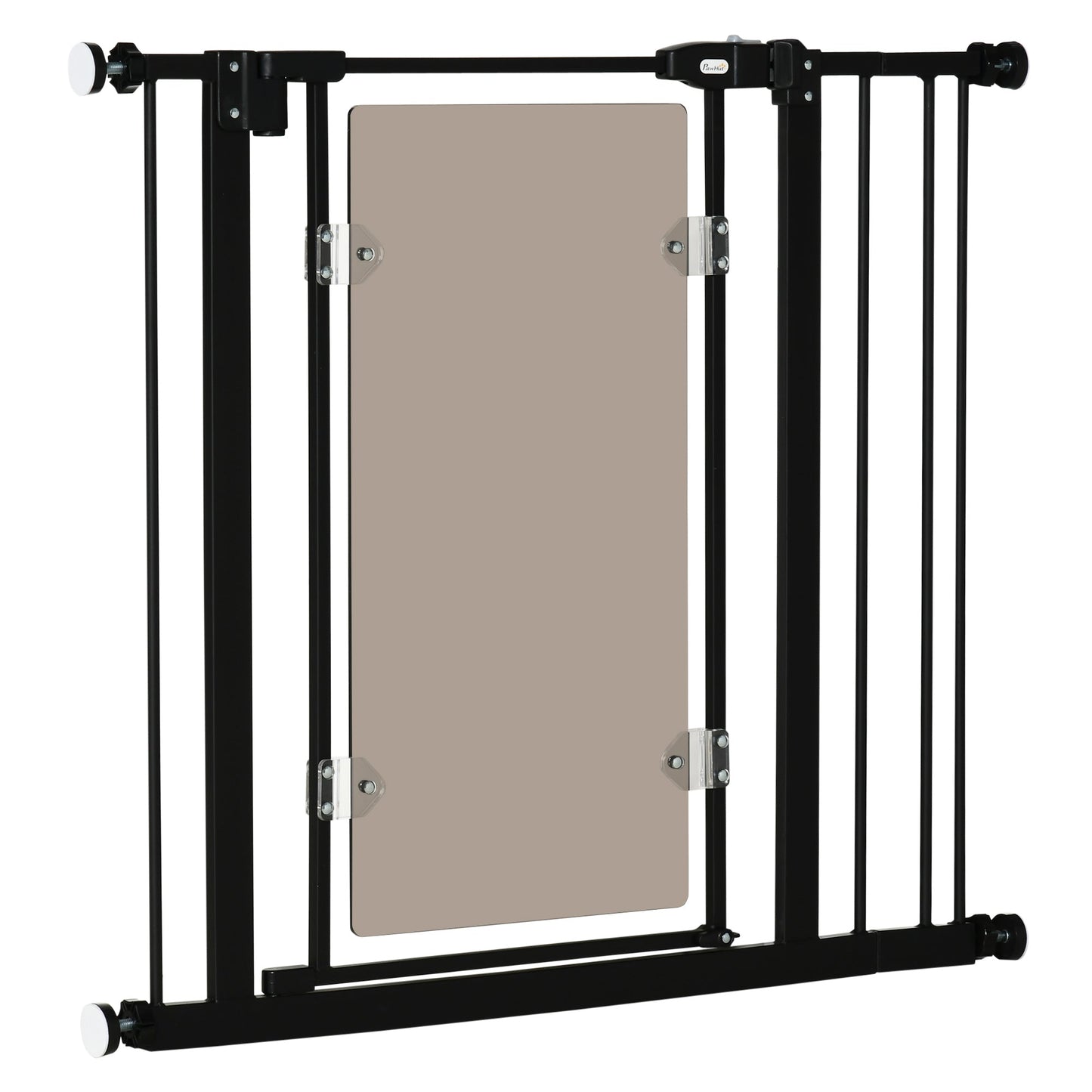 PawHut Pressure Fit Safety Gate for Doorways and Staircases