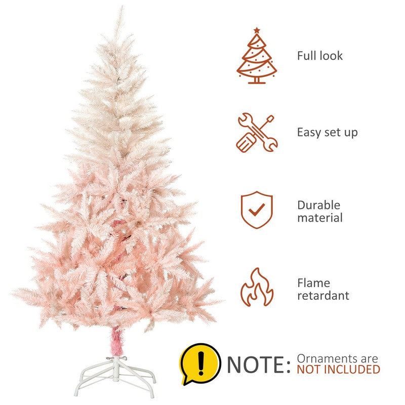 5 Foot Christmas Tree Artificial - Pink 450 Tips