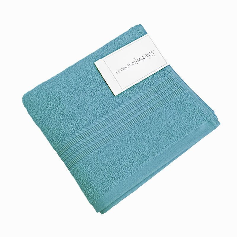 Hamilton Mcbride 2 Hamilton McBride 30cm x 30cm Teal Face Cloths