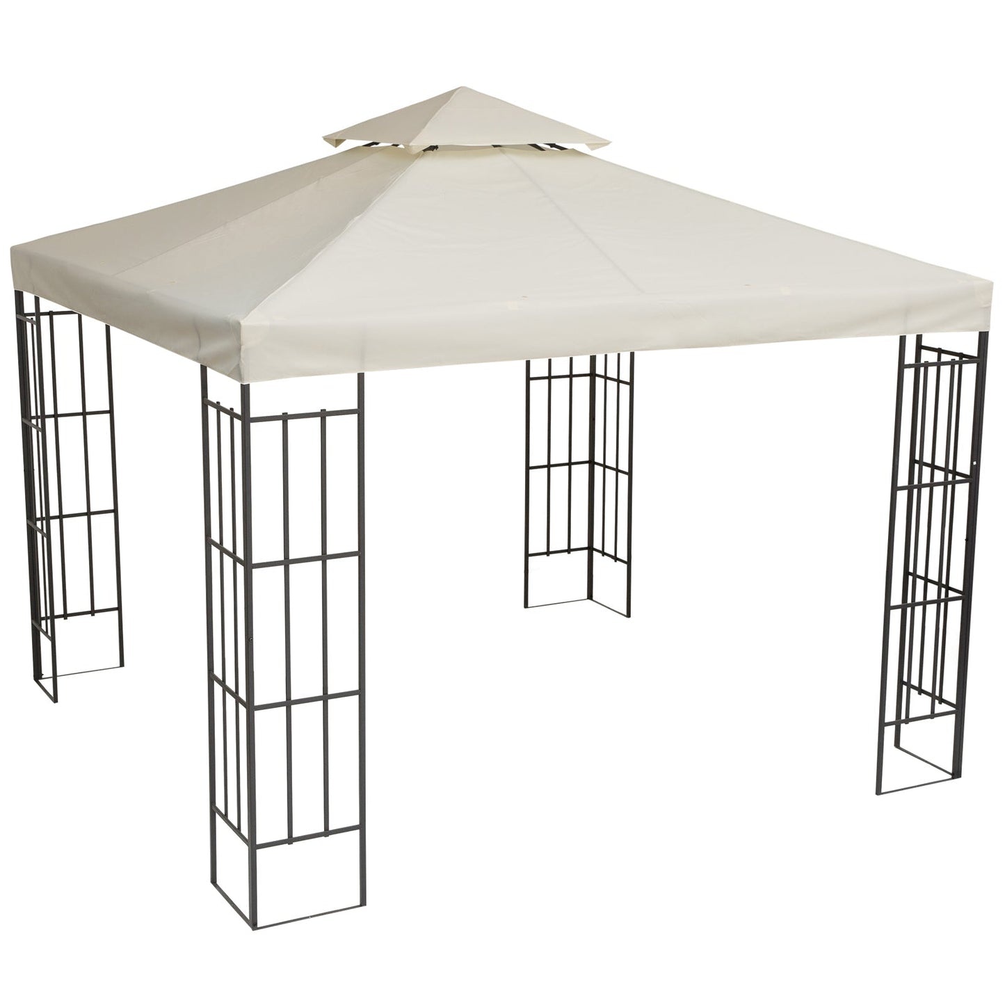 Outsunny 3 X 3 M Gazebo Replacement Canopy Cream