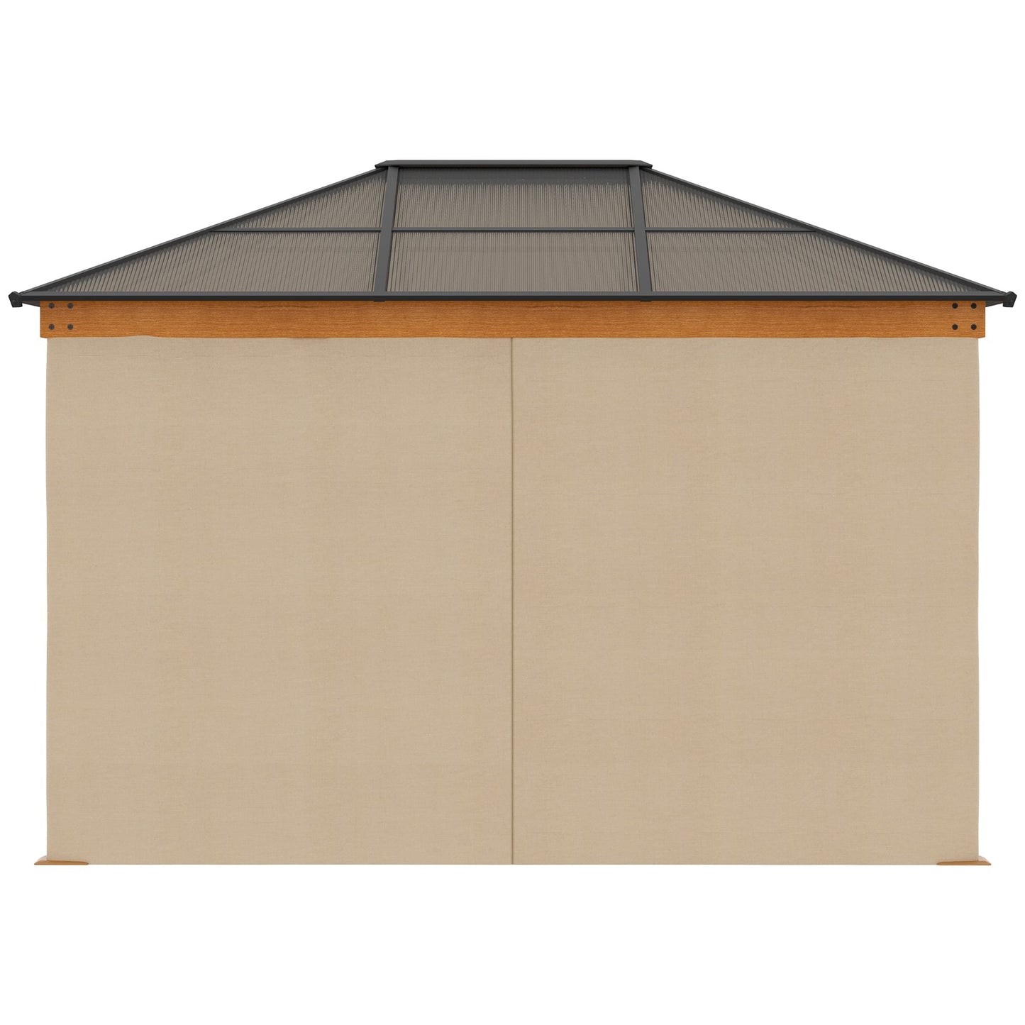 Outsunny 3 x 3.6 m Hardtop Gazebo Canopy