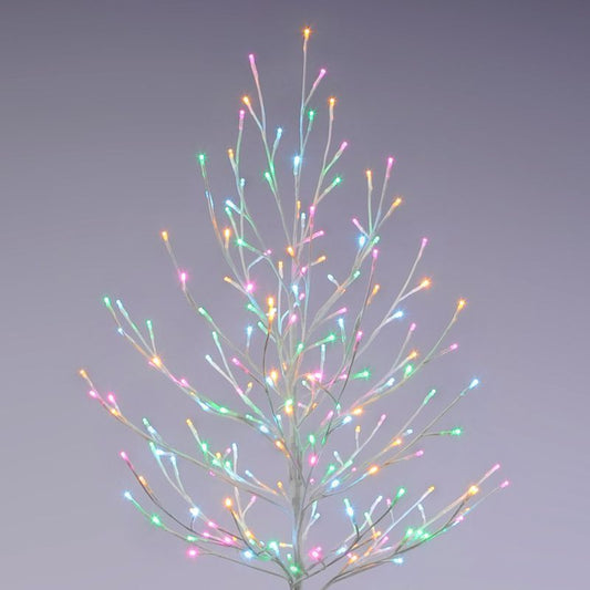 4 Foot Christmas Tree Light Feature Multicoloured Aurora