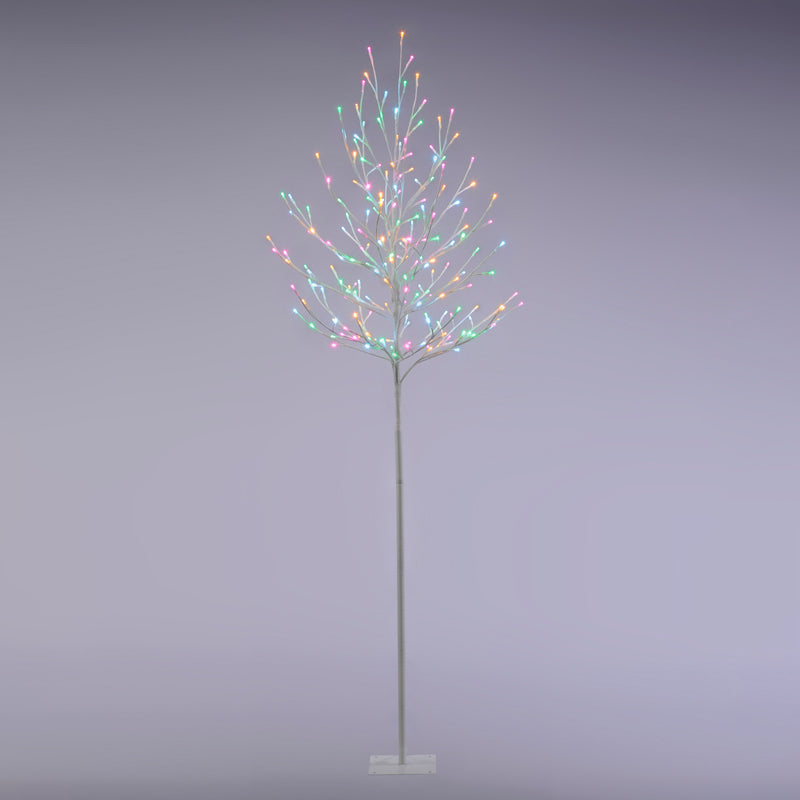 4 Foot Christmas Tree Light Feature Multicoloured Aurora