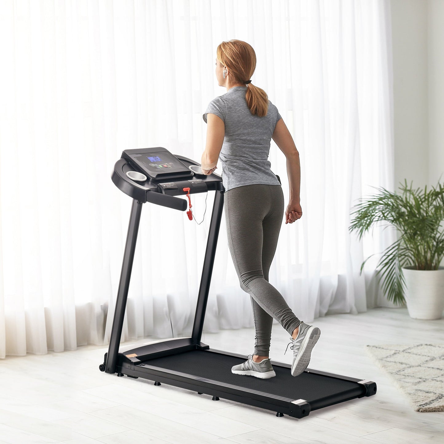 Treadmill Electric Motorised Running Machine w/ LED Display