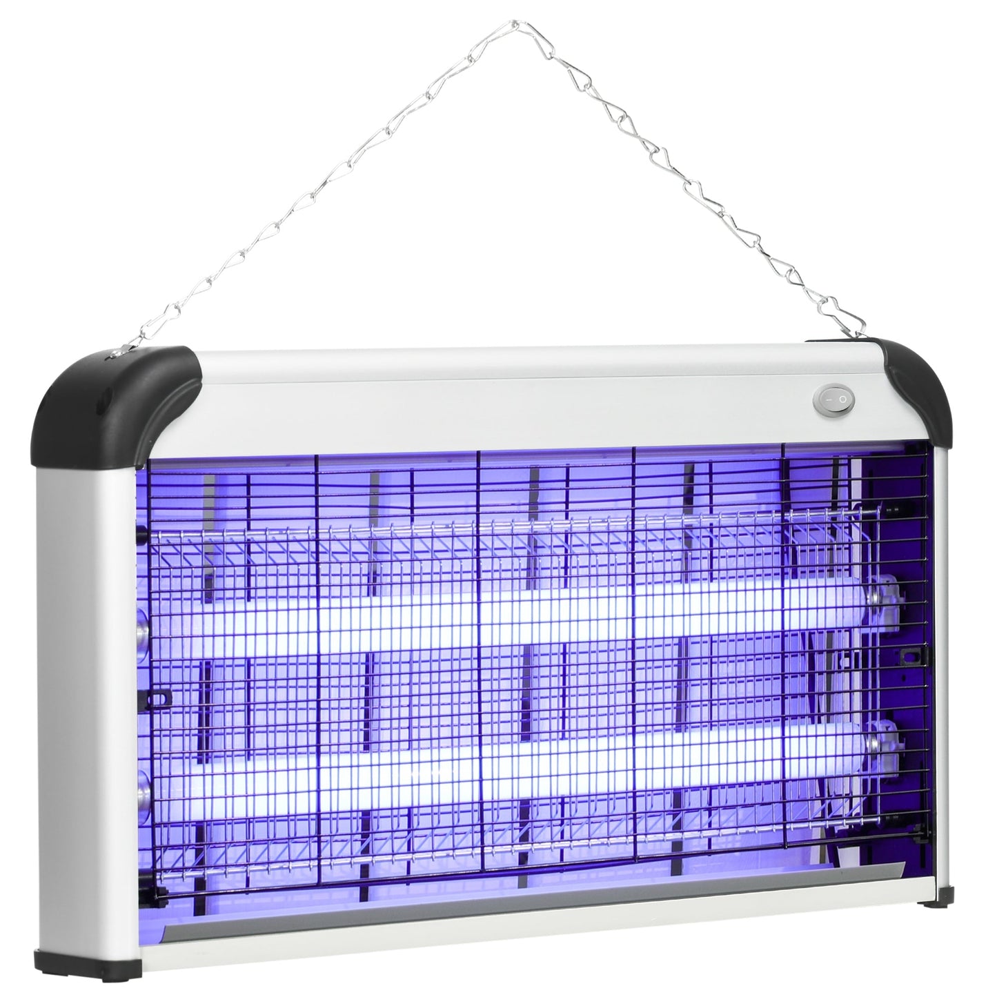 Free Standing Wall Hanging 30W Electric Fly Mosquito Killer 60? Coverage Electric Fly Zapper