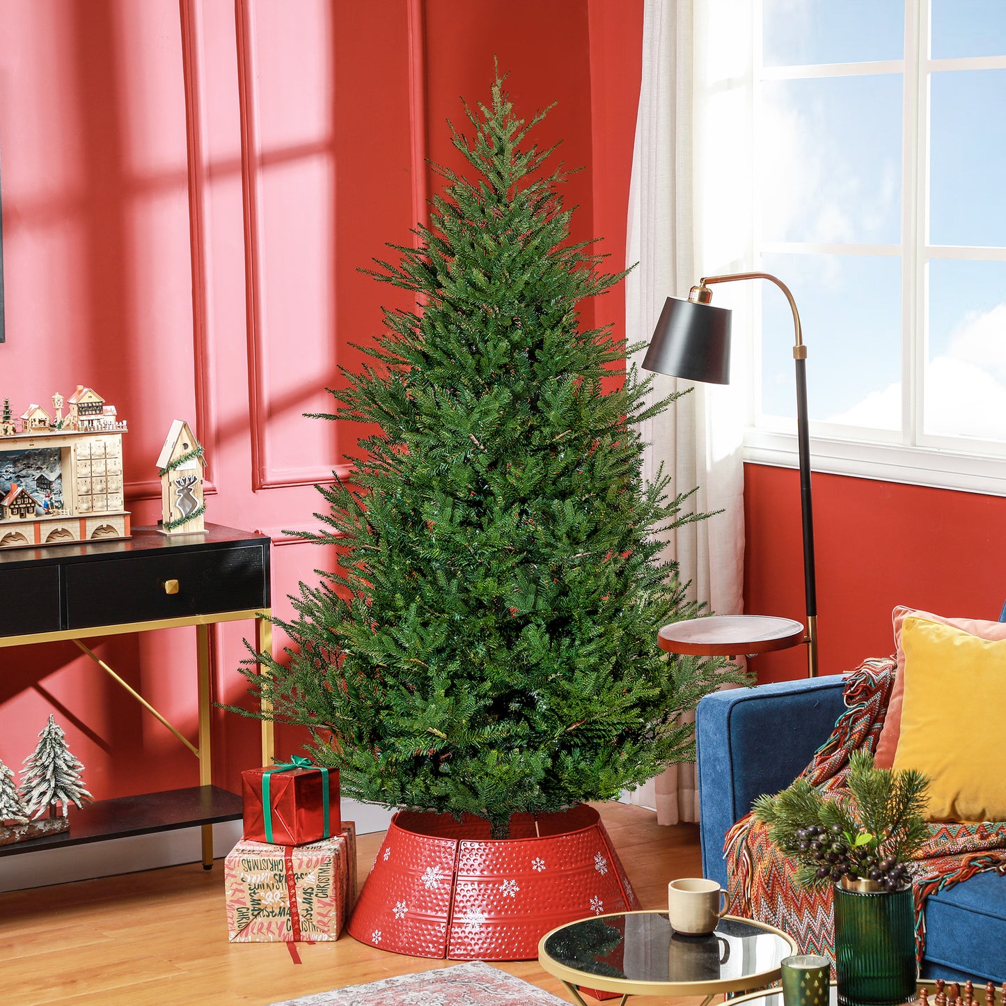 6ft Christmas Tree Artificial -  2380 Tips