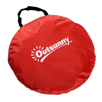 Pop-up Portable Beach Tent-Red