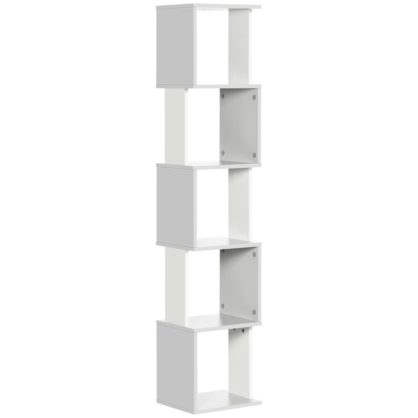 Modern 5-Tier Bookshelf