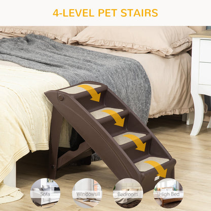 PawHut Foldable Pet Stairs