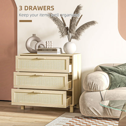 Rattan Bedroom Chest of Drawers