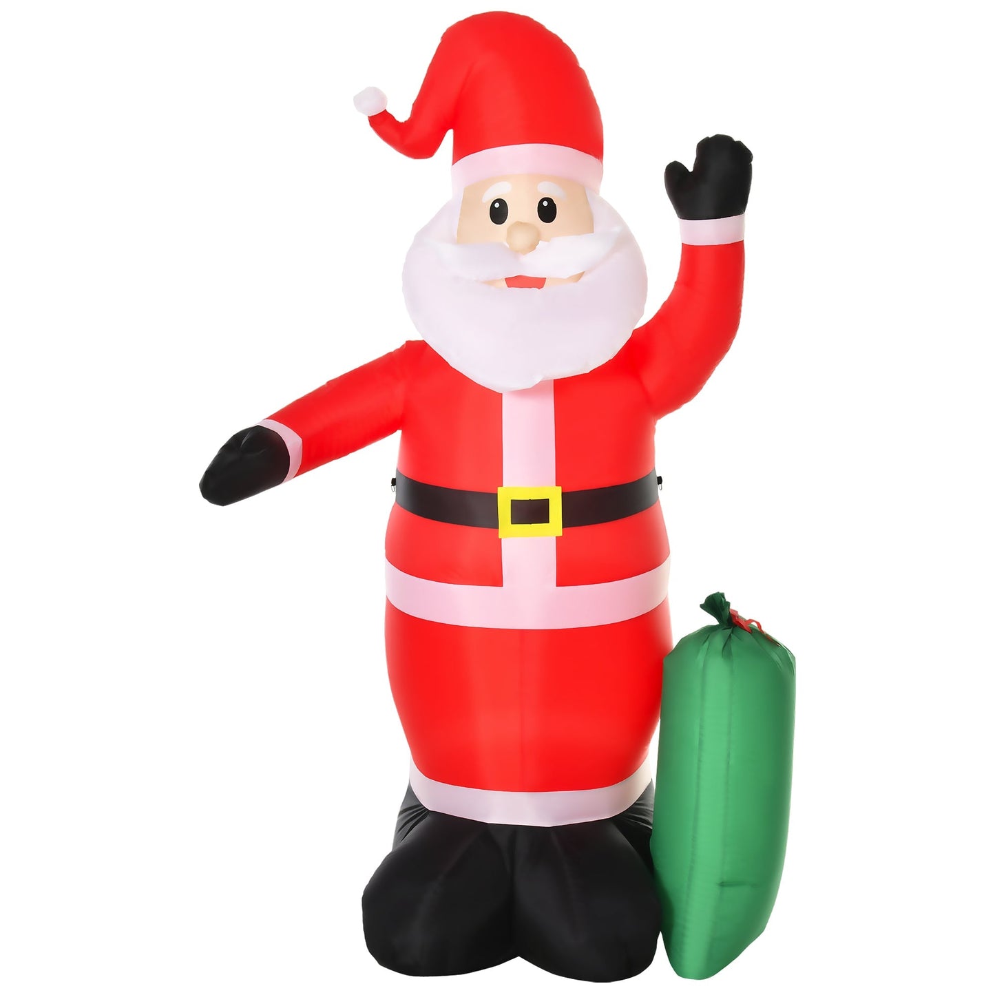 7.5 Foot Inflatable Christmas Santa Claus with LED Air Blown Xmas Décor Holiday Outdoor Yard Decoration