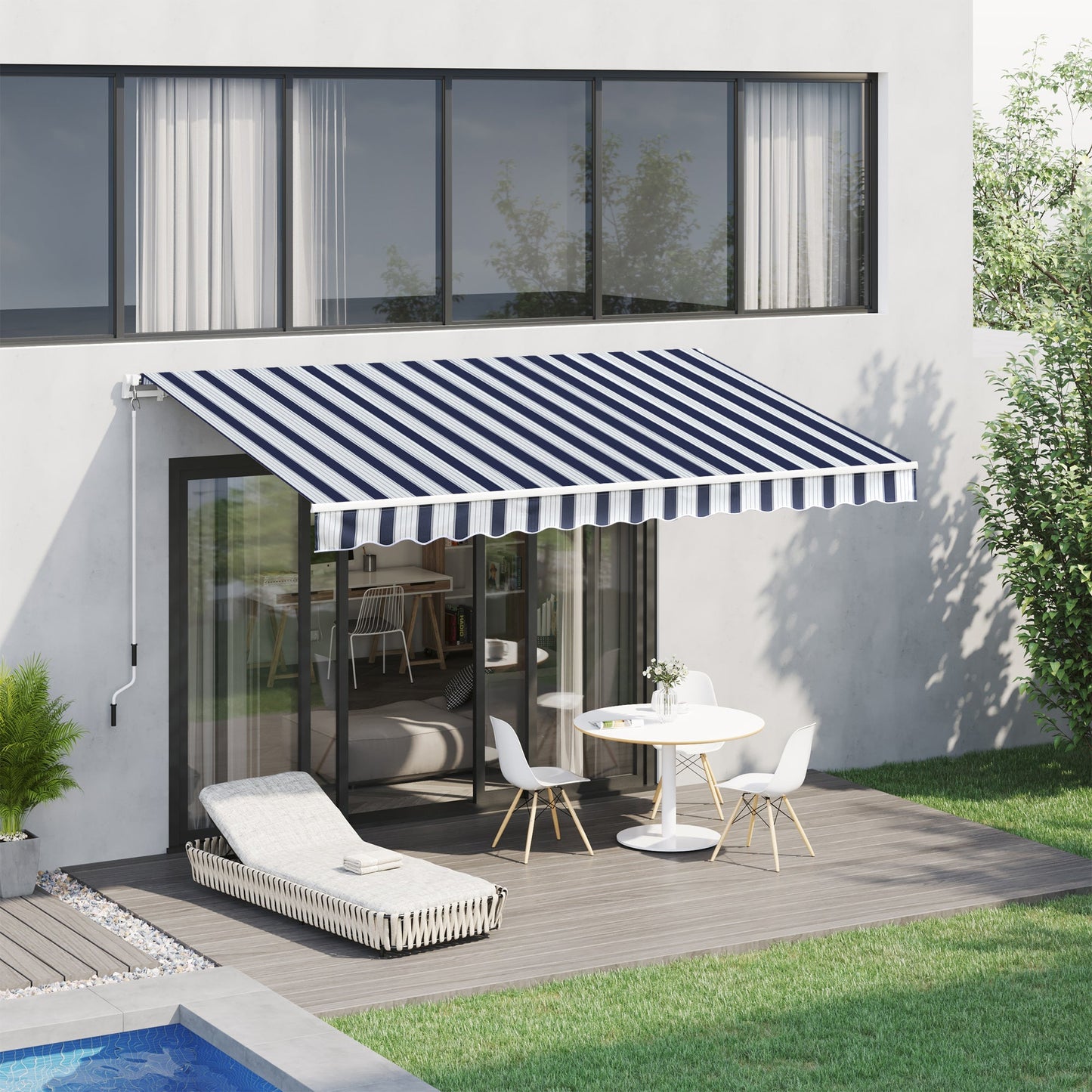 Manual Retractable Awning